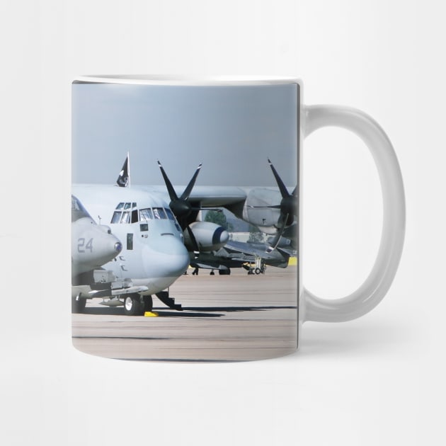 AV8B and KC-130J by AH64D